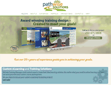 Tablet Screenshot of pathwisesolutions.com